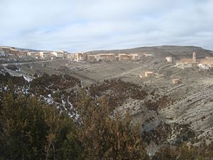 Archivo:Panorámica de la Cañada de Benatanduz, Teruel