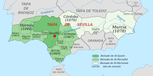 Archivo:Reino de Sevilla s. XI