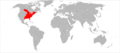 Sciurus carolinensis range map