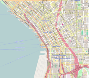 Seattle, WA - Downtown - OpenStreetMap.png