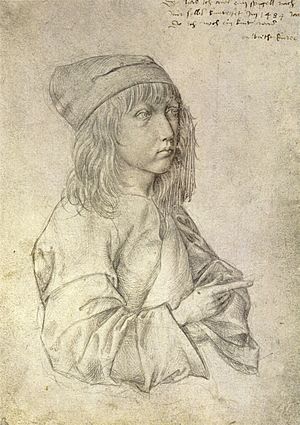 Archivo:Self-portrait at 13 by Albrecht Dürer
