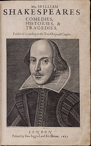 Archivo:Title page William Shakespeare's First Folio 1623