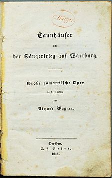 Archivo:Wagner Tannhäuser 1845