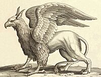 Archivo:Wenceslas Hollar - A griffin (cleaned background)