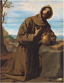 Zurbarán - San Francisco en oración, 1659.jpg
