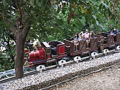074 Parc d'atraccions Tibidabo (Barcelona), nivell 1, tren Tibidabo Express