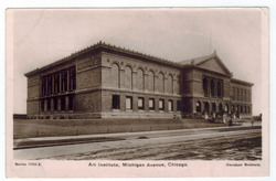 Archivo:Art Institute, Chicago circa 1907 postcard (front)f