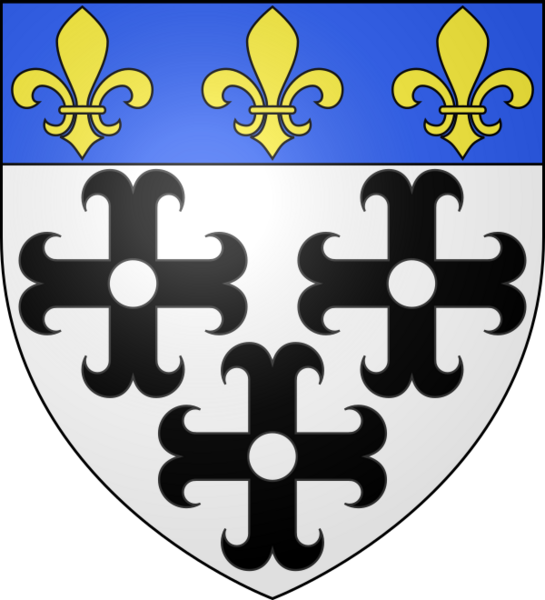 Blason ville fr Moulins (Allier)
