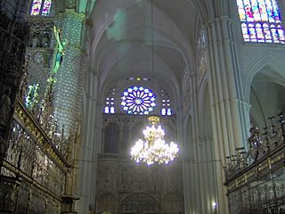 Catedral de Toledo - Interior y vidrieras