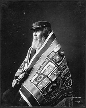 Archivo:Chief Anotklosh of the Taku Tribe in Juneau