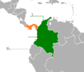 Colombia Panama Locator