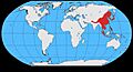 Corvus macrohynchos map
