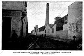 Archivo:Cuartel de la Guardia Civil en la calle de la Conquista de Badalona