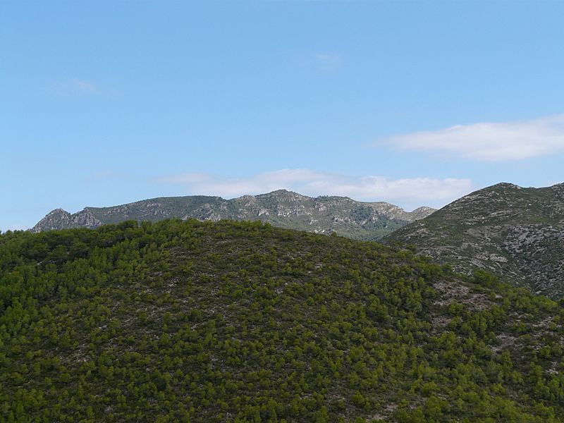 El Montmell (al fons) P1250380