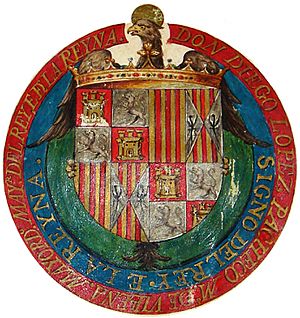 Archivo:Escudo de los Reyes Católicos de 1491
