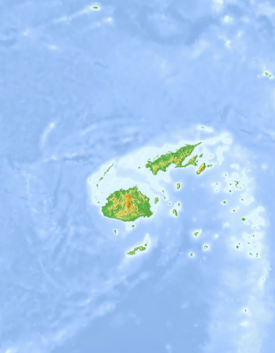 Rotuma ubicada en Fiyi