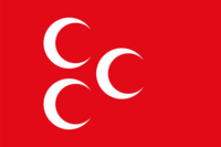 Flag of the Nationalist Movement Party.svg