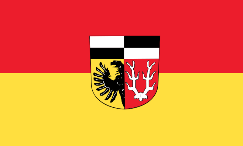 Flagge Landkreis Wunsiedel