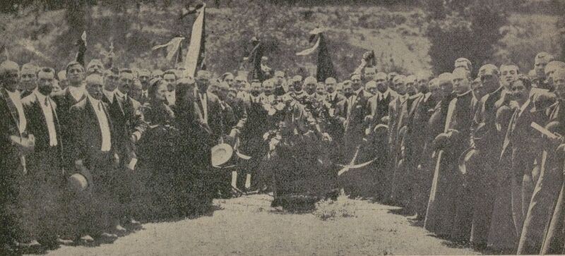 Funeral of gen. Ollo, Estella