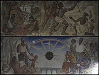 Archivo:Historia de Concepción (mural) - costados izq y der