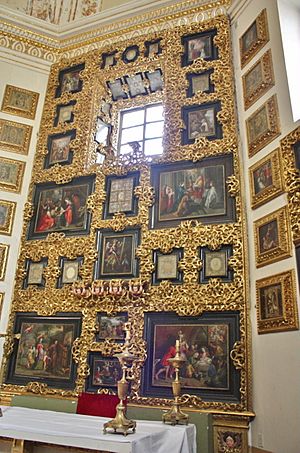 Archivo:Holy Spirit Chapel (Ochavo), Cathedral of Puebla, Puebla de los Ángeles, Puebla state, Mexico