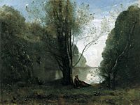 Archivo:Jean-Baptiste Camille Corot - La Soledad. Se souvenir de Virgin, Limousin
