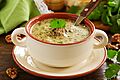 Kharcho soup of beef with walnuts and rice, Georgian cuisine (2)