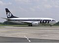LOT Boeing 737-36N Idaszak