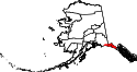 Map of Alaska highlighting Yakutat City and Borough.svg