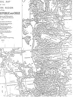 Archivo:Mapa del laudo de 1902 entre Argentina y Chile en la zona del Campo de Hielo Patagónico Sur