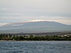 Mauna Kea from the ocean