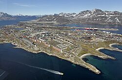 Nuuk, Greenland skyline aerial view.jpg