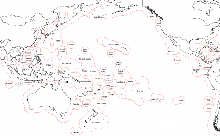 Archivo:Oceania Political Map (EEZ based)