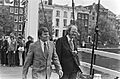 Opnamen James Bond film Amsterdam voor Diamonds are for ever De twee schurken, Bestanddeelnr 924-7006