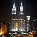 Petronas Towers Night (cuadrado - square)