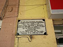 Archivo:Placa Iturbide Yurécuaro