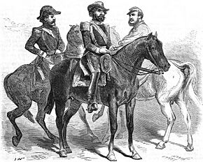 Archivo:Recontre des généraux Florès, Mitre et du maréchal Lopez. - D'aprés un dessin de M. Meyer