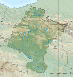 Sierra de Andía ubicada en Navarra