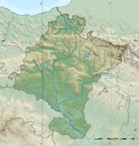Sierra de Lóquiz ubicada en Navarra