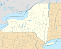 USA New York location map