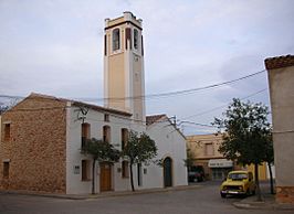 Campanar de la iglesia de Sant Antoni de Pàdua