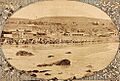 Verano en Playa chica de Cartagena 1916 - Chile
