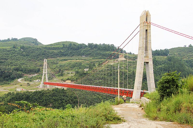 WujiangPipelineByHighestBridges