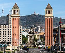 (Barcelona) Torres venecianes - El Tibidabo - Temple Expiatori del Sagrat Cor.jpg