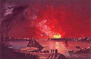 Archivo:1835 Great Fire of New York