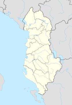 Lëzhe ubicada en Albania