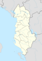 Albania adm location map