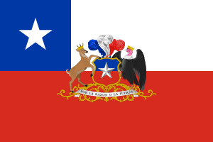Archivo:Bandera del presidente de Chile