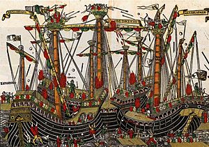 Archivo:Battle of Zonchio 1499