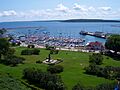 Boat race at mackinaw summer 2009